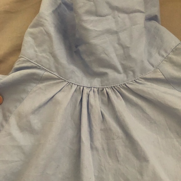 ZARA mock neck blouse with ties on sleeves - Picture 5 of 9